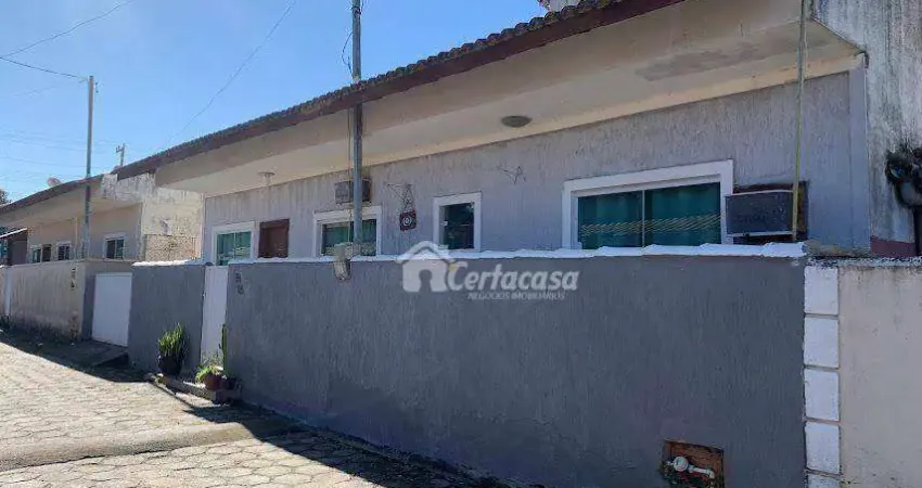 Casa com 3 dormitórios à venda, 100 m² por R$ 370.000 - Fluminense - São Pedro da Aldeia/RJ
