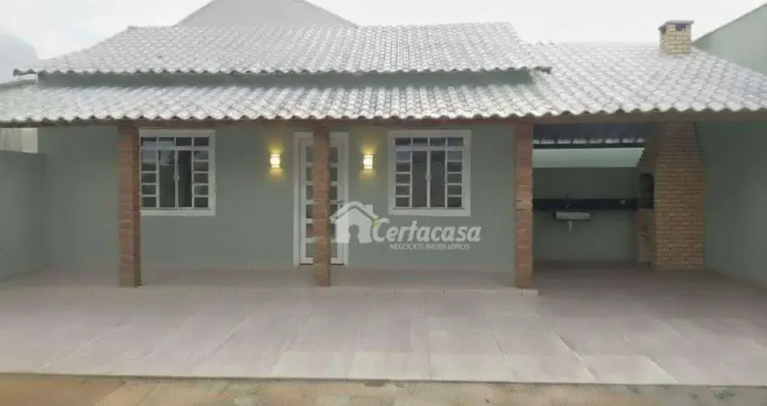 Casa com 2 dormitórios à venda, aproximadamente 130 m² por r$ 290.000 - fluminense - são pedro da aldeia/rj