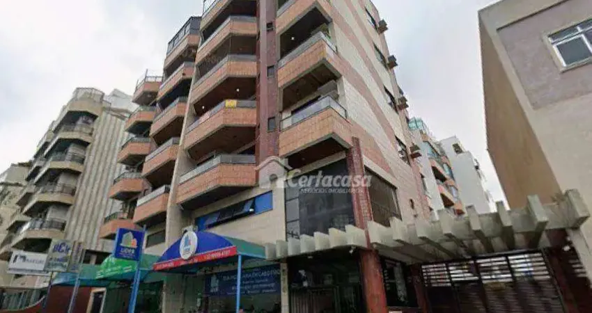 Apartamento com 2 dormitórios à venda, 70 m² por r$ 520.000 - centro - cabo frio/rj