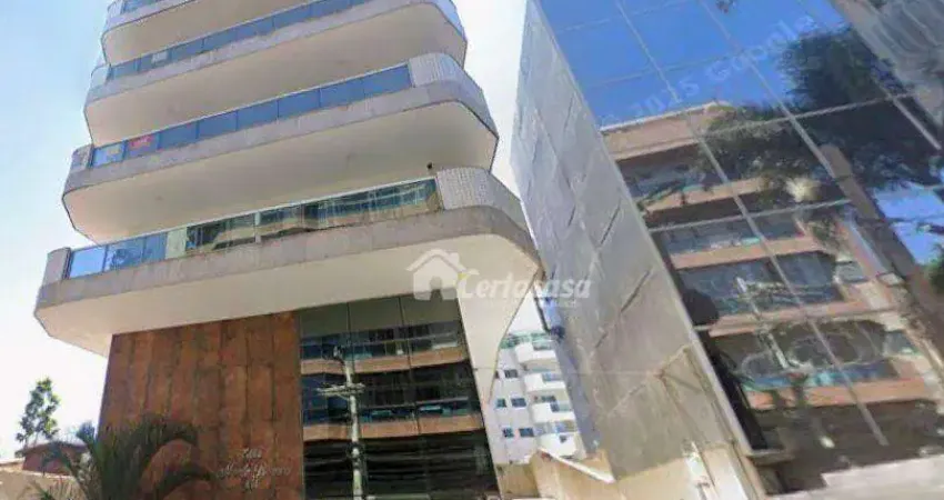 Apartamento com 2 dormitórios à venda, 100 m² por r$ 680.000 - passagem - cabo frio/rj