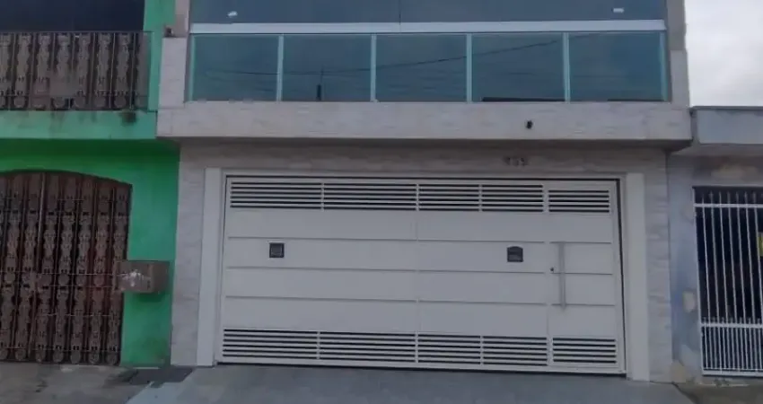 Sobrado espaçoso à venda em suzano com área gourmet, 273m² de terreno e excelente localização