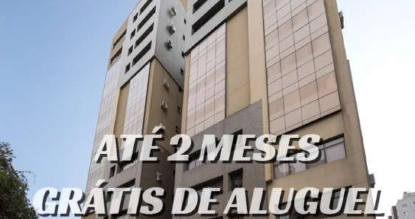 Sala comercial com 1 sala para alugar na Rua Santa Catarina, 65, Água Verde, Curitiba