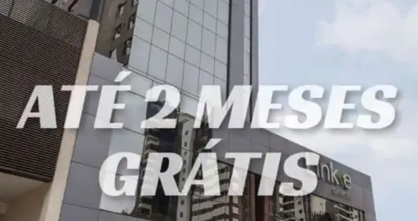 Sala comercial com 2 salas para alugar na Avenida Paraná, 337, Cabral, Curitiba