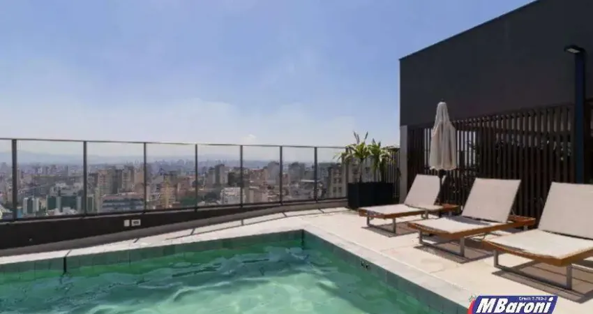 APARTAMENTO A VENDA EM ÓTIMO LOCAL, 1 Q, MOBIL, VARANDA , 25M2 E PRÓX.METRÔ