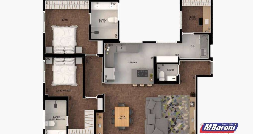 Apartamento para venda ao lado da Av Paulista, 100 m²