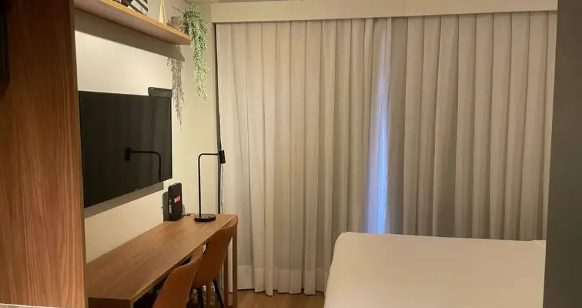 STUDIO , MOBILIADO PARA LOCAÇÃO, INDIANÓPOLIS ,1 DORM, ÓTIMO LOCAL , 30M2