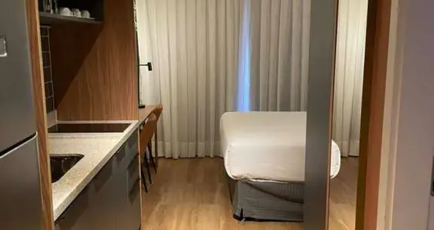 STUDIO , MOBILIADO PARA LOCAÇÃO, INDIANÓPOLIS ,1 DORM, ÓTIMO LOCAL , 30M2