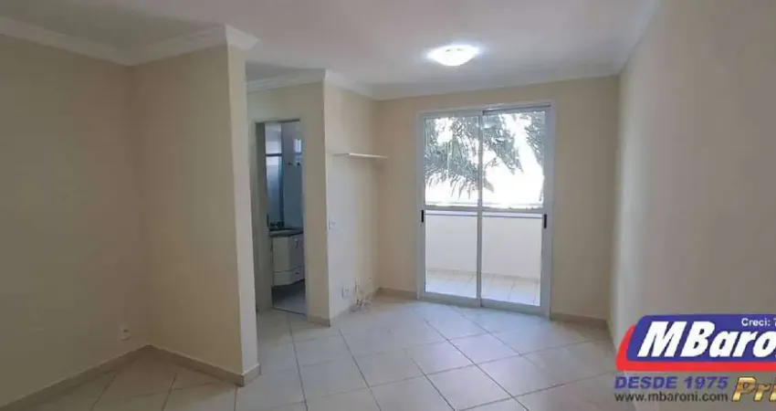 APARTAMENTO Á VENDA,VILA GUARANI, 2 DORMS (1 SUITE), SACADA,2 VAGAS , 63M2.