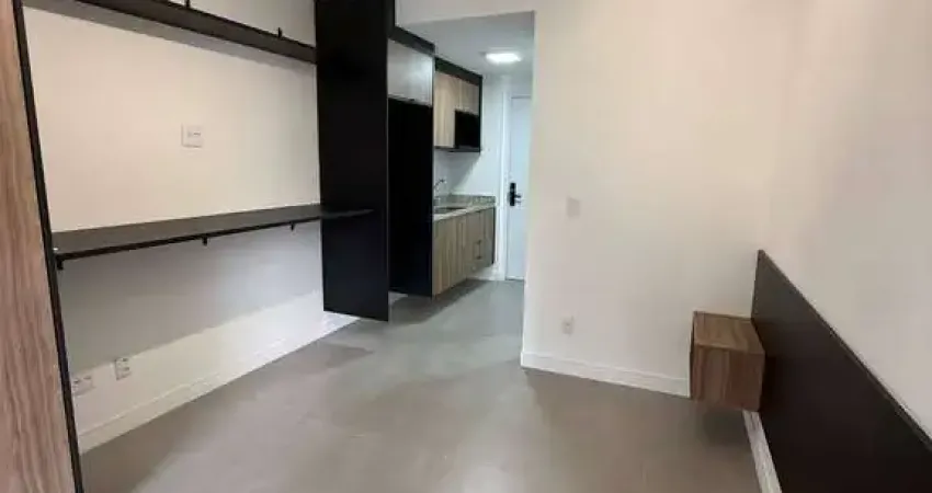 APARTAMENTO STUDIO,VILA GUARANI , QUARTO INTEGRADO COM A SALA /TERRAÇO,27M2