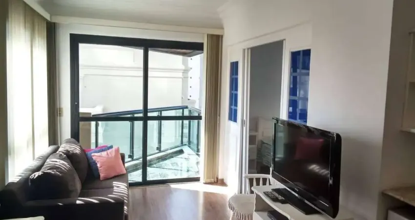 APARTAMENTO ALUGA  JD. PAULISTANO ,1 DORM,1 VAGA, MOBILIADO,SACADA, 36M2