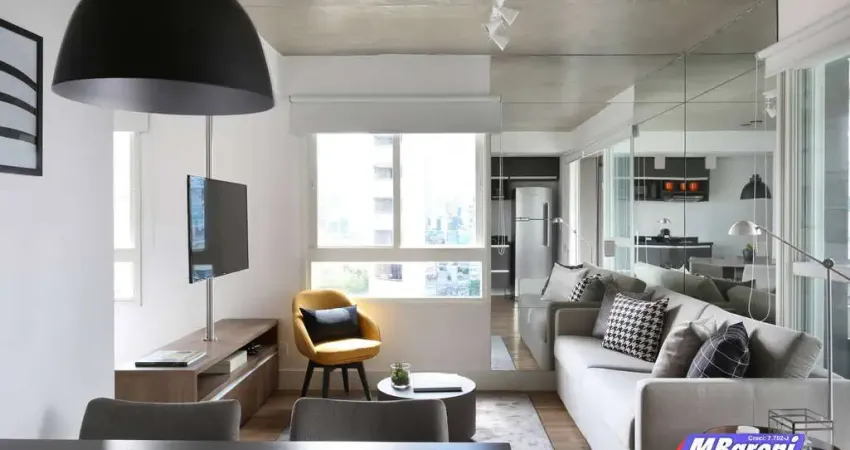 Apartamento com 1 quarto para alugar na Rua Jean Peltier, Cidade Monções, São Paulo