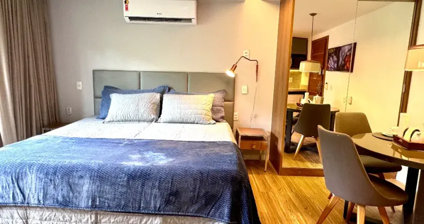 Um quarto no Lodge Rio Vermelho