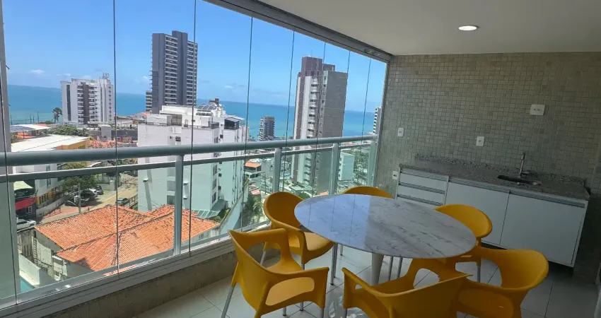 Aluguel de apartamento na barra - vista mar e varanda gourmet!