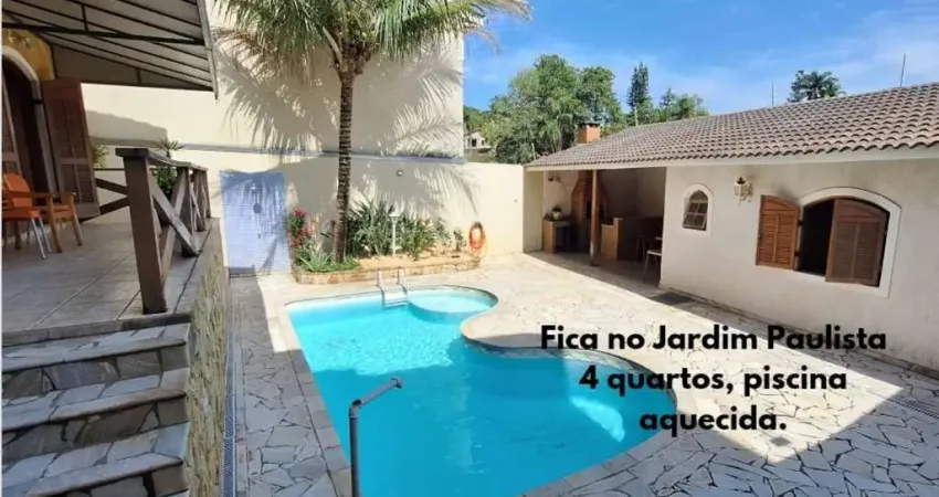 SOBRADO 4 QUARTOS PISCINA AQUECIDA JD PAULISTA