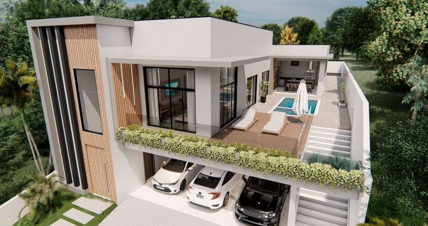 Casa térrea em condomínio na cidade de Bragança Paulista