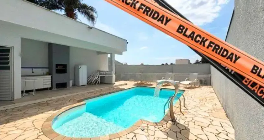 Casa à venda em atibaia-sp, jardim paulista, 3 suítes + escritório, 3 salas, piscina, 4 vagas, 408m²,