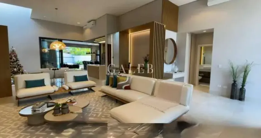 Imperdível Casa de Luxo à Venda em Condomínio Figueira Garden, PORTEIRA FECHADA Atibaia-SP  5 Quartos, 4 Suítes, 3 Salas, 6 Banheiros, 6 Vagas