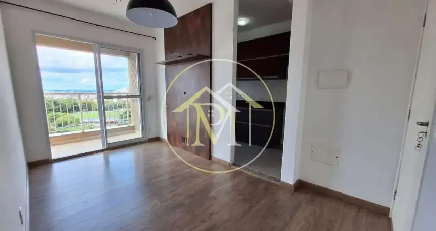Apartamento de 53,80 m² no 10º andar, 2 dormitórios (sendo 1 com armário embutido) - piso madeira