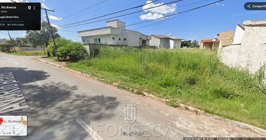 Terreno à venda na Avenida Rio Branco, Setor Jaó, Goiânia