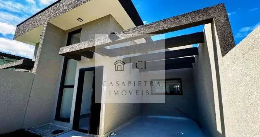 Casa Térrea 3 quartos Boneca do Iguaçu SJ dos Pinhais com edícula 113m2