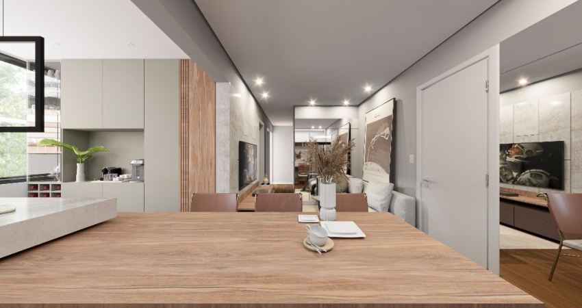 Apartamento com 3 dormitórios, sendo uma suíte com closet à venda por R$854.219 - Portão - Curitiba/PR