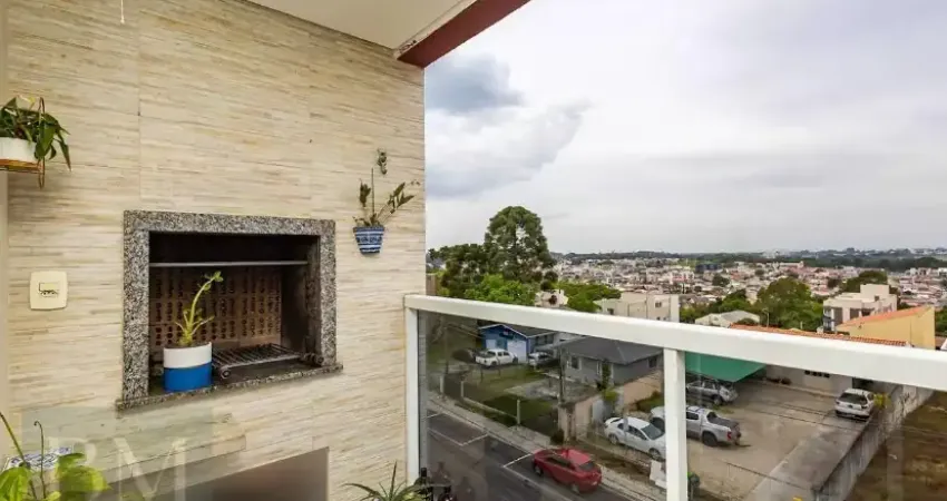 R$ 710.000 apartamento com 3 dormitórios/1 suíte, 2 vagas cobertas, à venda, 90 m² por r$ 710.000 - centro - araucária/pr