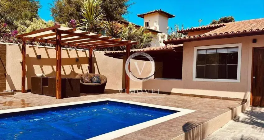 Casa com 4 dormitórios à venda, 200 m² por R$ 1.350.000 - Baia Formosa - Armação dos Búzios/RJ