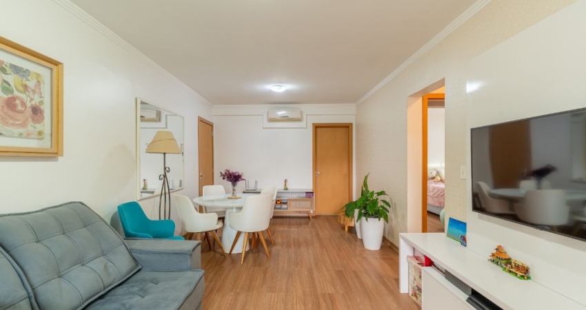 *Apartamento Suíte + 1 semimobiliado no Jardim Itália*