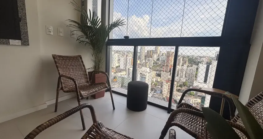 Apartamento mobiliado no z convivence, suite + 1 dormitório no centro de chapecó