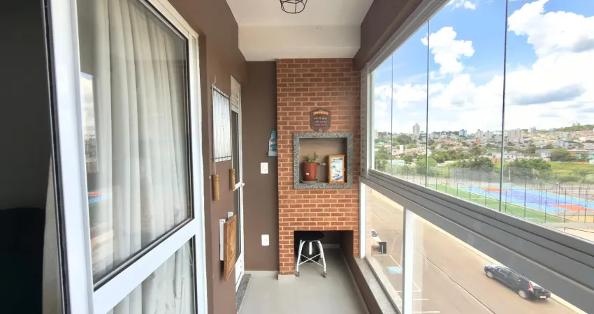 Apartamento mobiliado com 2 dormitórios com elevador em chapecó