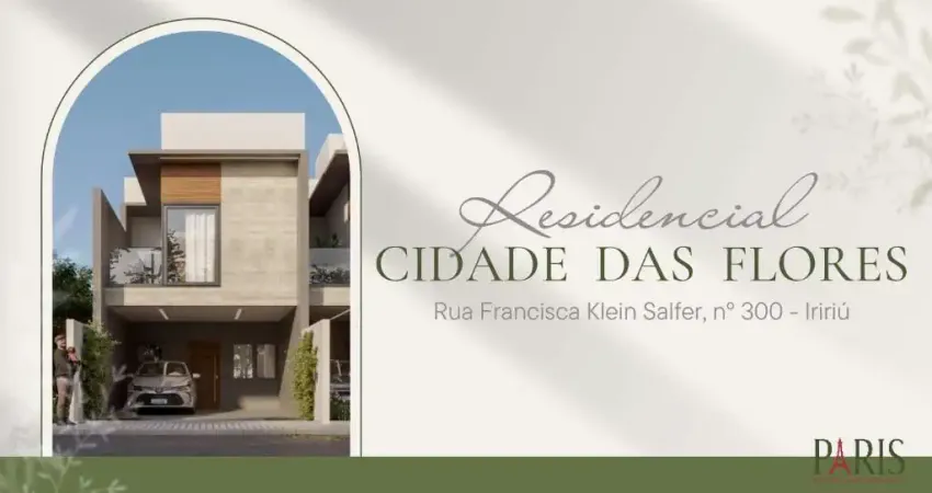 Casa em condomínio fechado com 3 quartos à venda na Rua Francisca Klein Salfer, 300, Iririú, Joinville