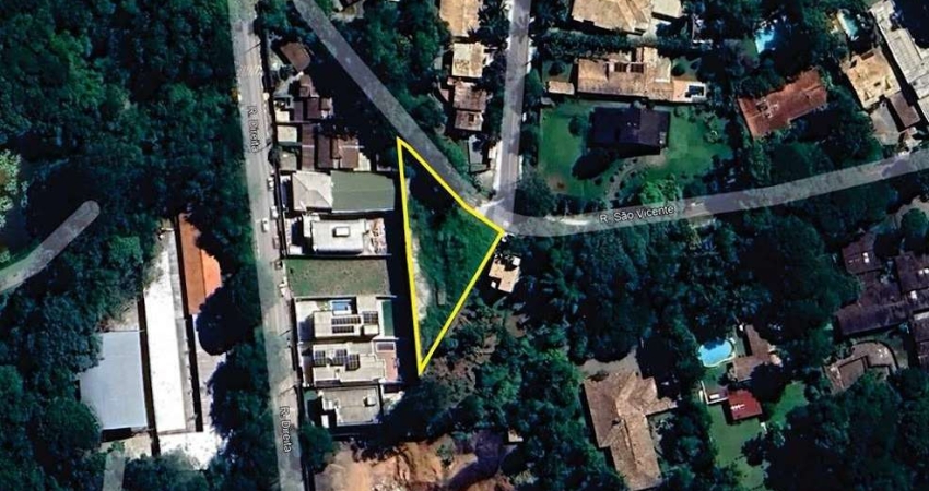 Terreno à venda na Rua São Vicente, s/n, Vila Santo Antônio, Cotia