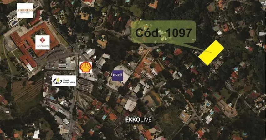 Terreno comercial para alugar na Estrada Zurique, 205, Chácaras do Refúgio-Granja Viana, Cotia