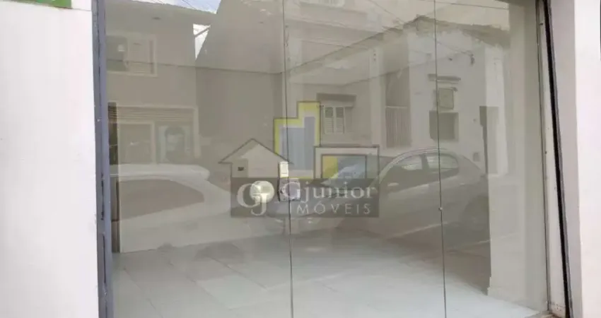 Locação: salão com 30m² com fachada de vidro, centro, campinas (sp) - sa1521