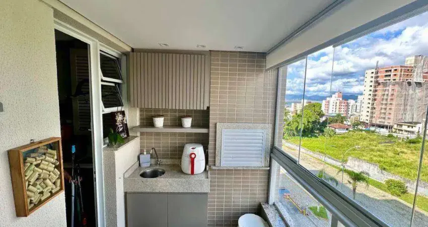 Apartamento com 2 dormitórios à venda, 82 m² privativos -  750.000 - barreiros - são josé/sc