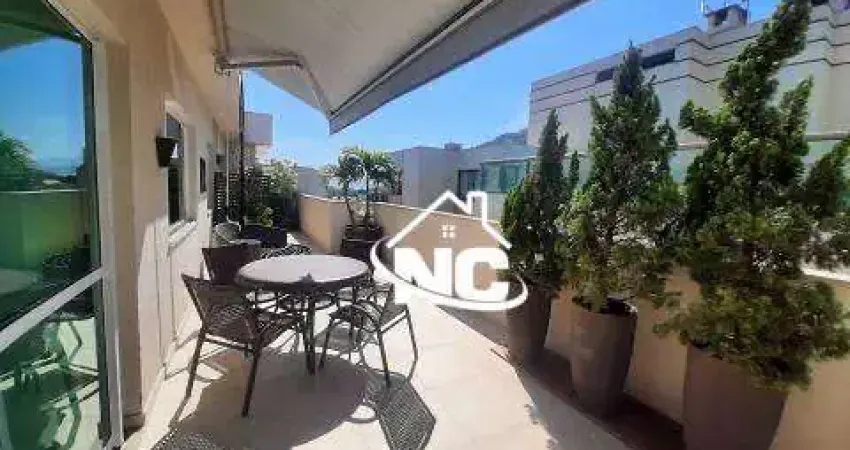 Cobertura com 3 quartos à venda, 148 m² por r$ 1.250.000 - são francisco - niterói/rj