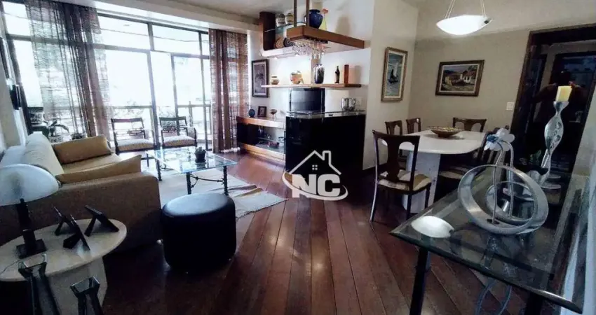 Apartamento com 3 quartos à venda, 118 m² por r$ 1.090.00 - icaraí - niterói/rj