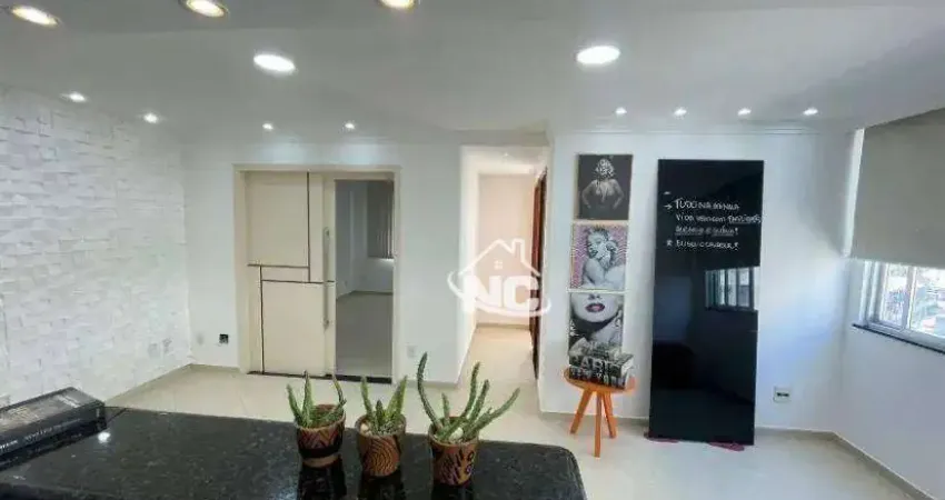 Apartamento com 2 quartos à venda, 60 m² por r$ 200.000 - colubande - são gonçalo/rj