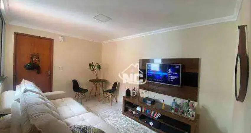 Apartamento com 2 quartos à venda, 60 m² por r$ 185.000 - santa rosa - niterói/rj