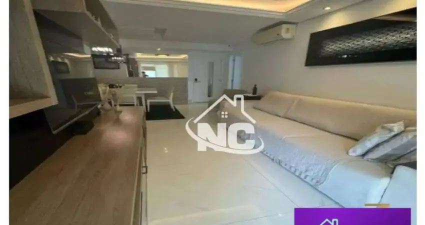 Apartamento condomínio grand vlleycom 3 quartos à venda, 110 m² por r$ 1.350.000 - icaraí - niterói/rj