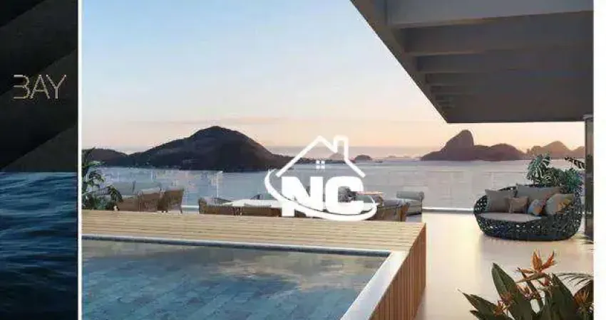 Apartamento com 3 quartos à venda, 356 m² por r$ 3.420.000 - icaraí - niterói/rj
