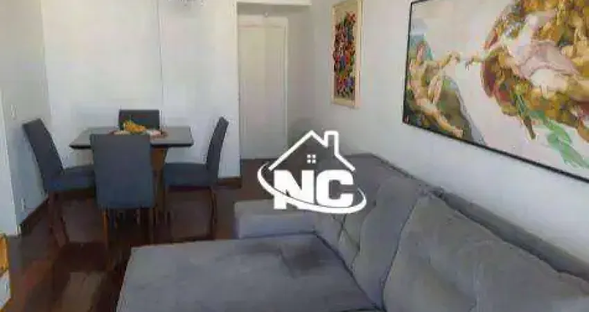 Apartamento com 2 quartos à venda, 70 m² por r$ 280.000 - santa rosa - niterói/rj