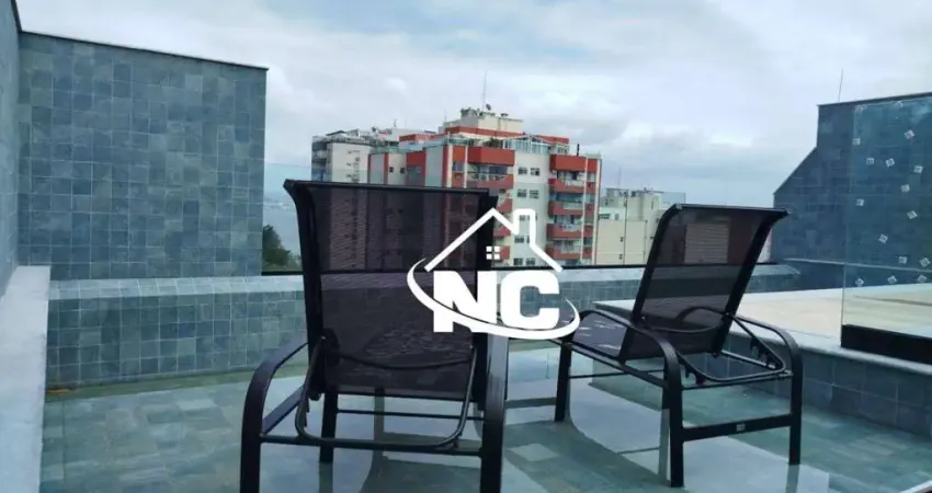 Cobertura com 3 dormitórios à venda, 189 m² por r$ 2.945.000,00 - icaraí - niterói/rj