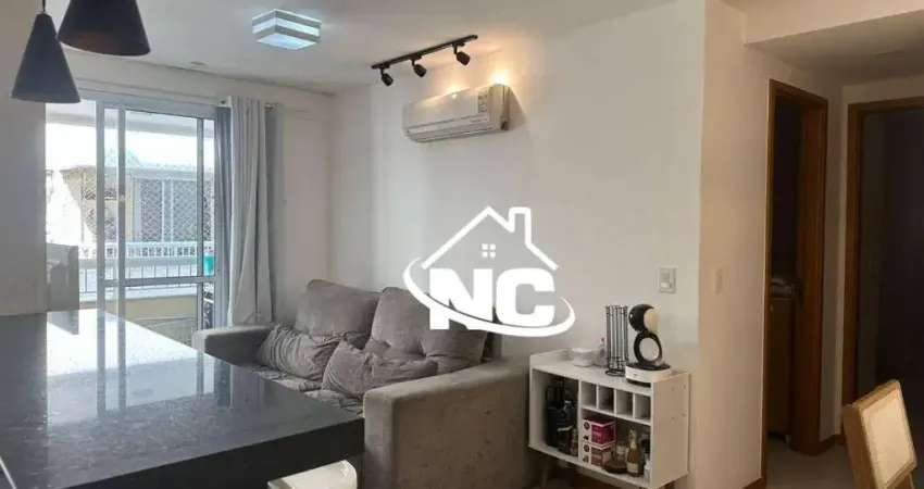 Apartamento com 2 quartos à venda, 57 m² por r$ 380.000 - itaipu - niterói/rj