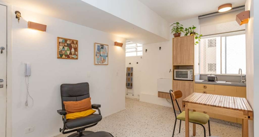 Apartamento tipo para venda em Vila Buarque com 1 quarto, 47m²