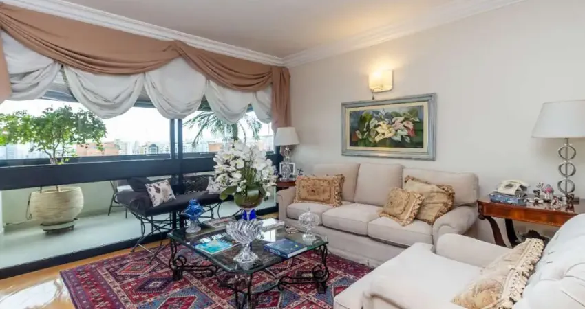 Apartamento tipo para venda em Moema com 4 quartos, sendo 4 suítes, 198m²