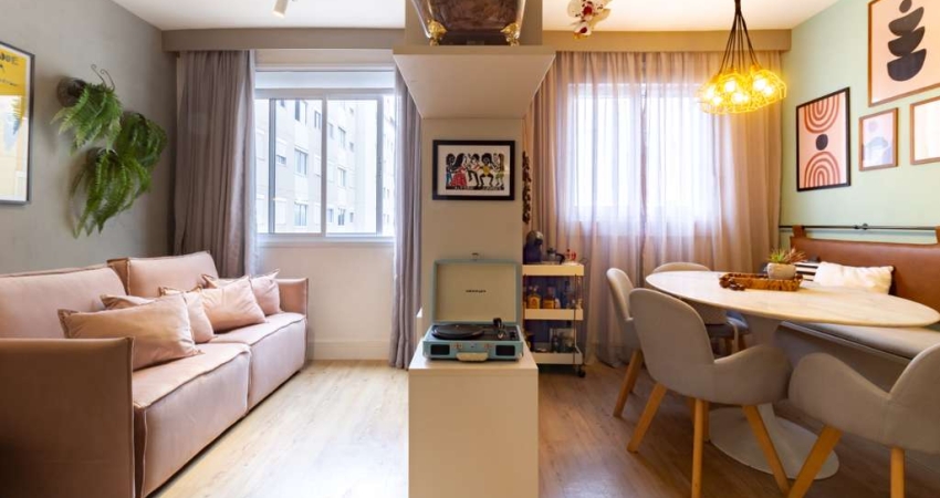 Apartamento tipo para venda com 1 quarto, 34m²
