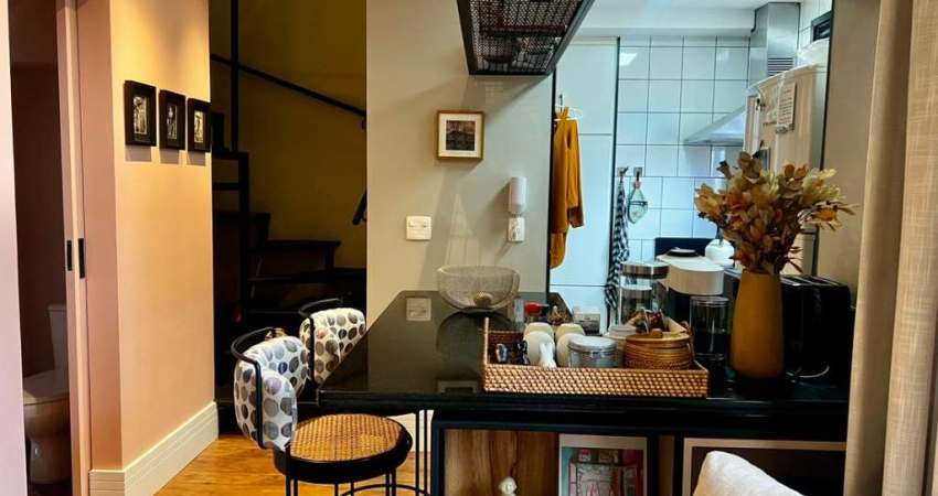 Apartamento tipo para venda com 1 quarto, sendo 1 suíte, 49m²