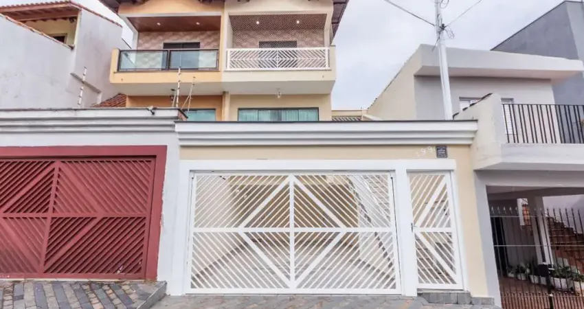 Sobrado para venda em Parque Maria Domitila com 3 quartos, sendo 3 suítes, 183m²