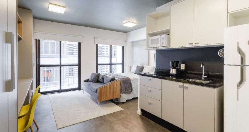 Studio para venda com 1 quarto, sendo 1 suíte, 33m²